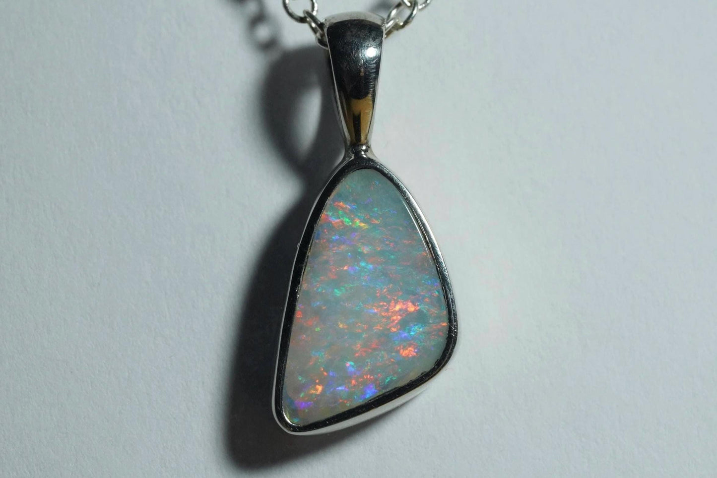 Australian Opal Pendant | Gift For Women October Birthstone