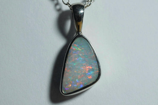 Australian Opal Pendant | Gift For Women October Birthstone