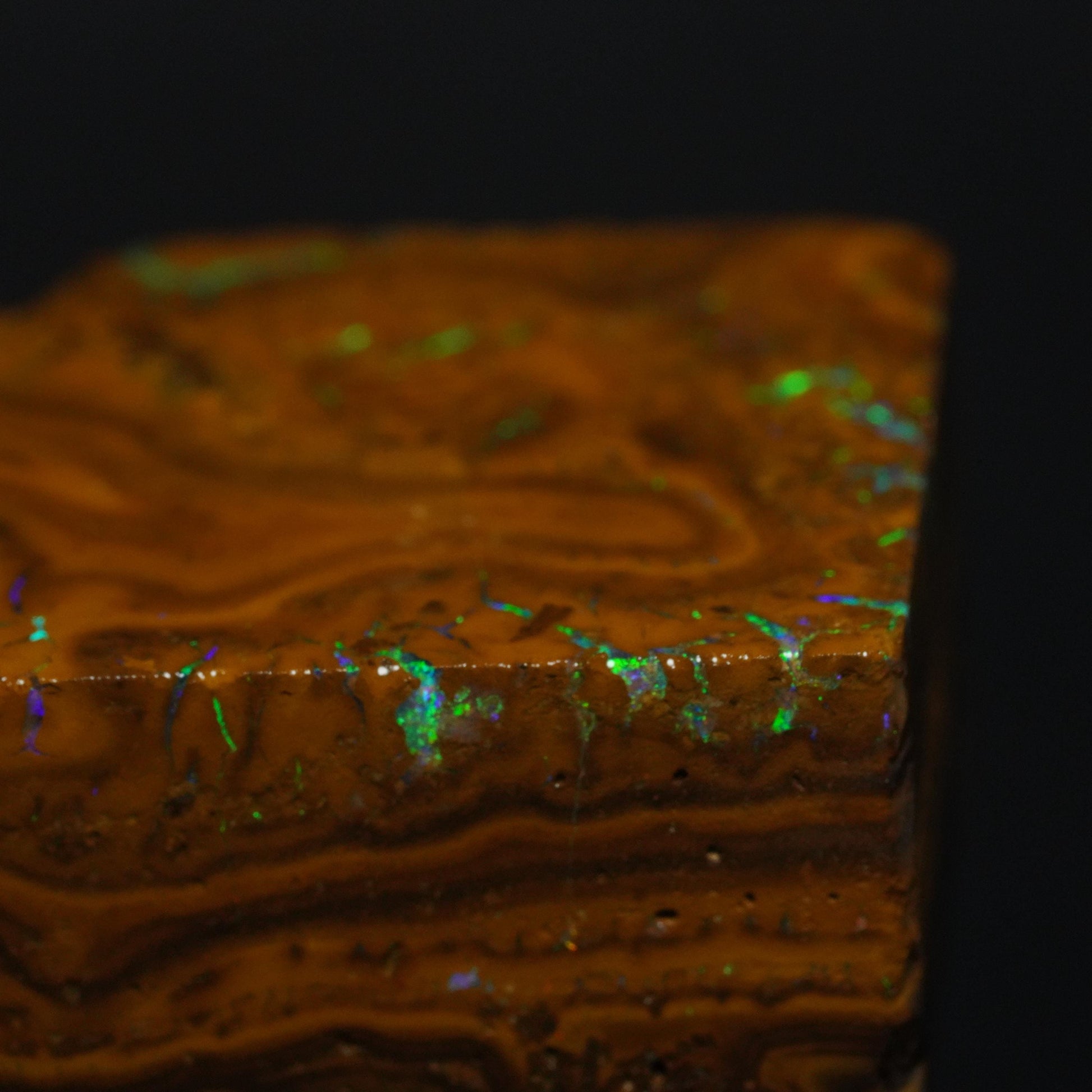 Boulder Opal Slab