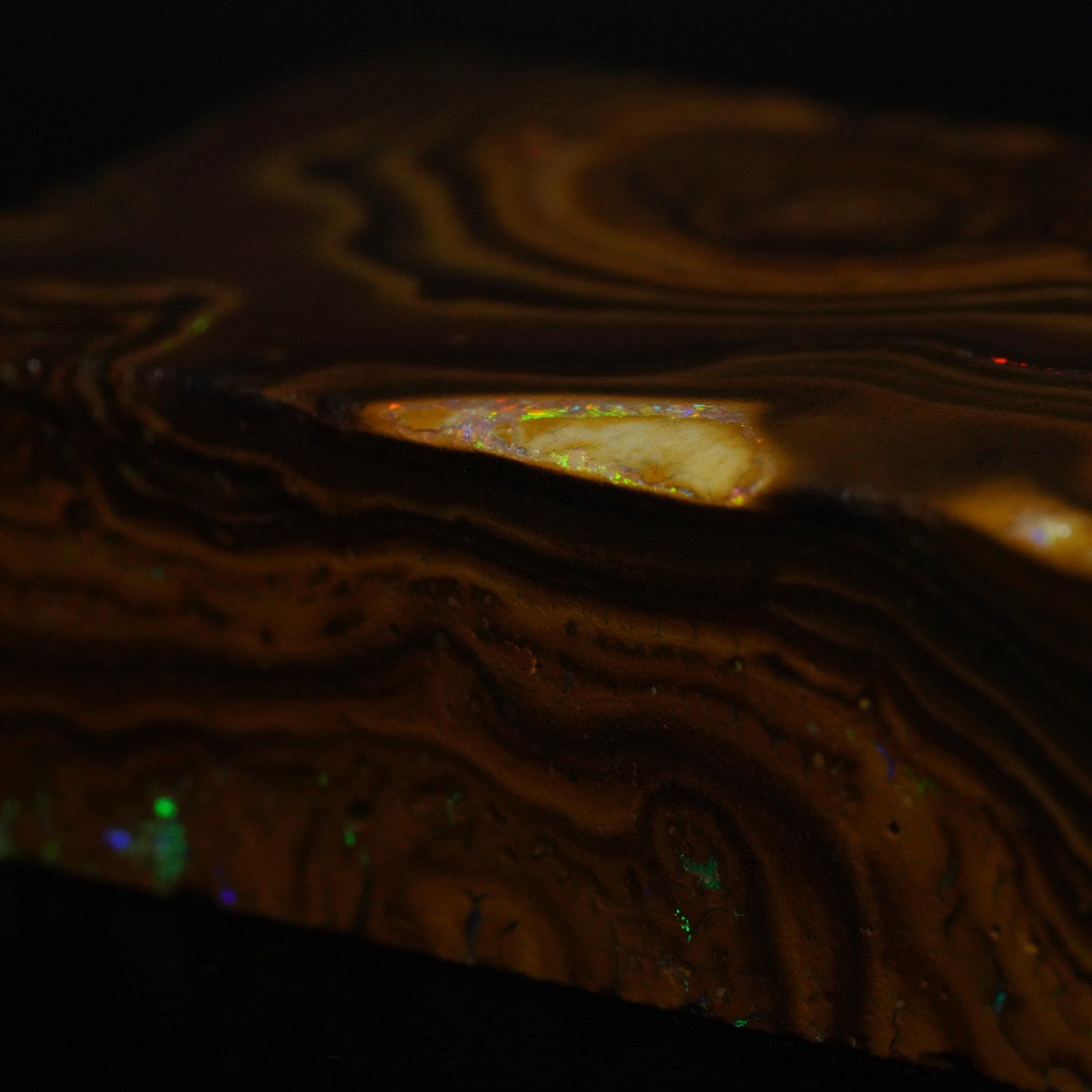 Boulder Opal Slab
