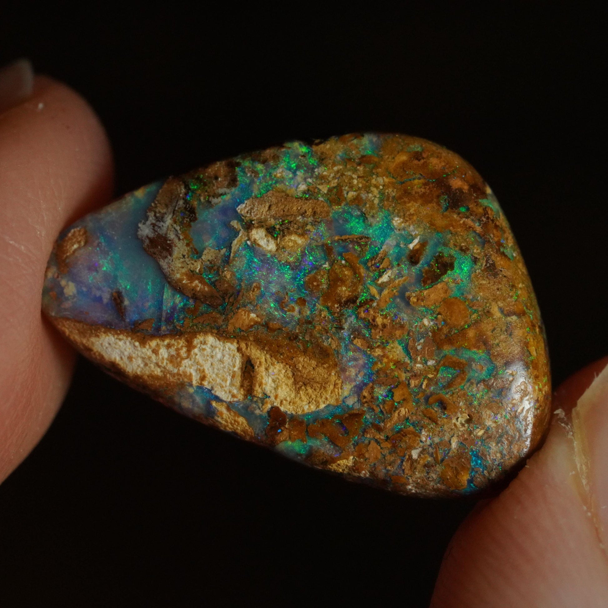 Boulder Opal Cut Stone