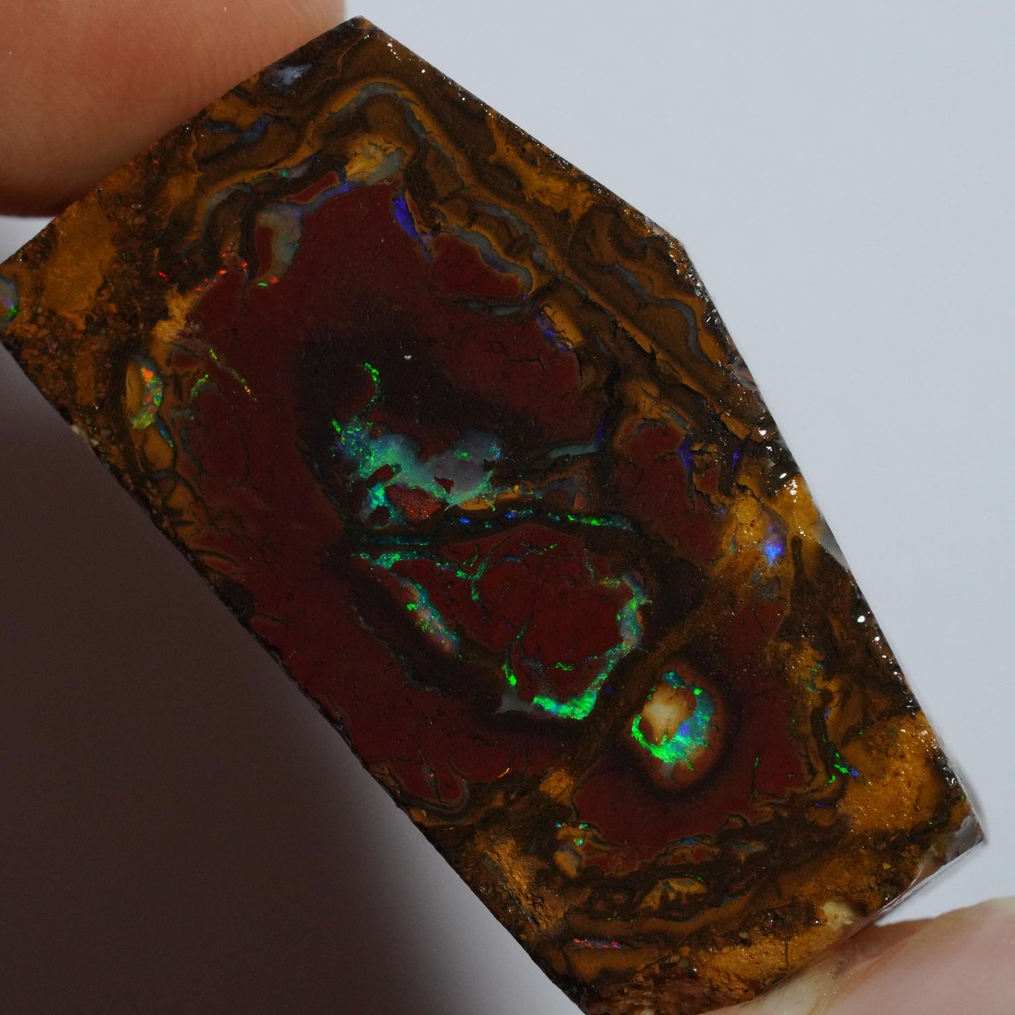 Boulder Opal Slab