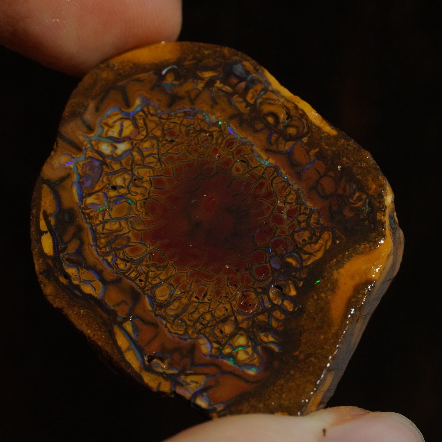 Boulder Opal Slab