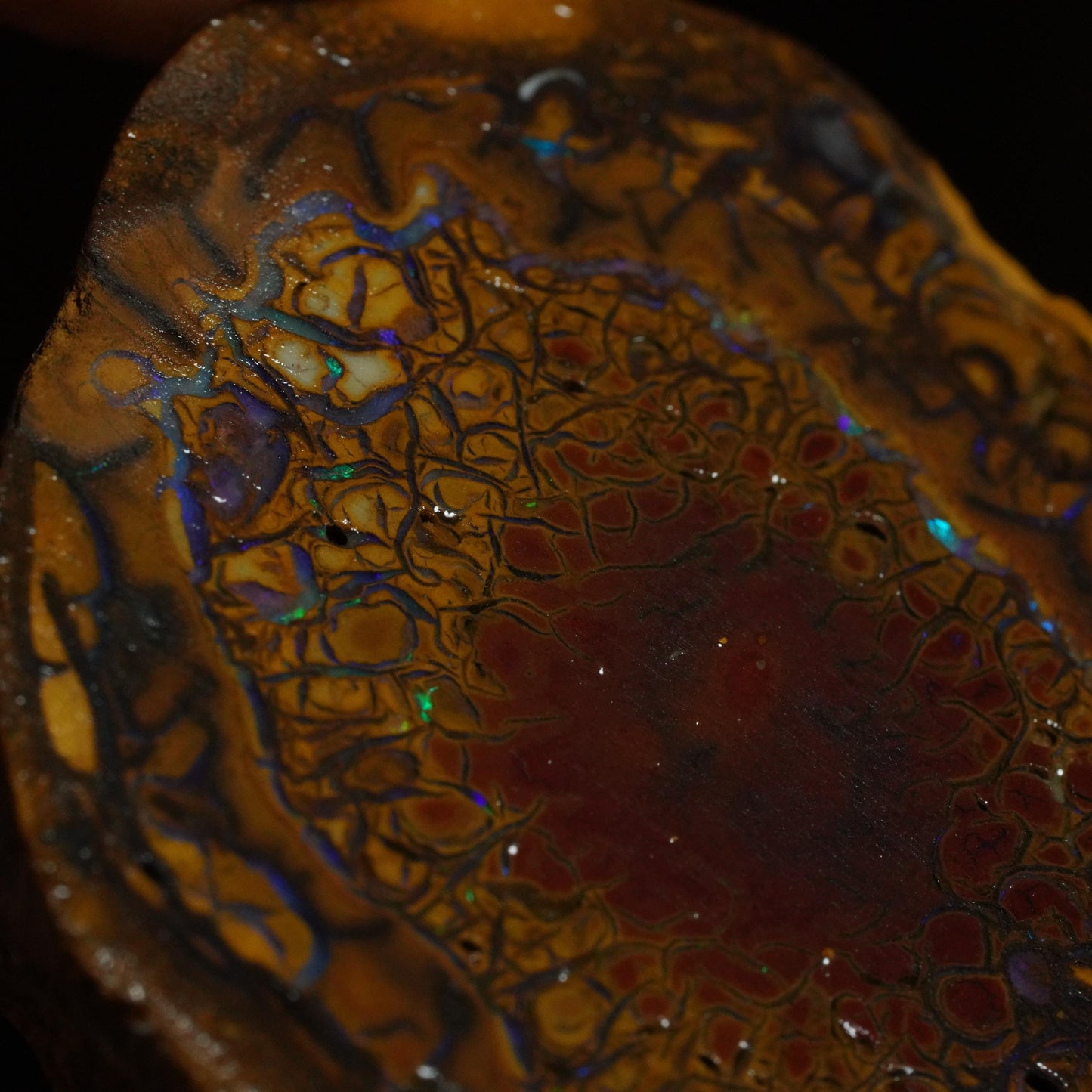 Boulder Opal Slab