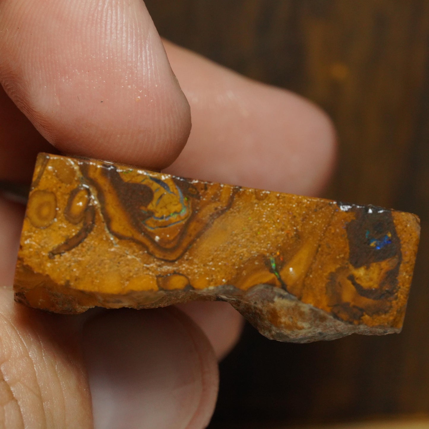 Boulder Opal Slab