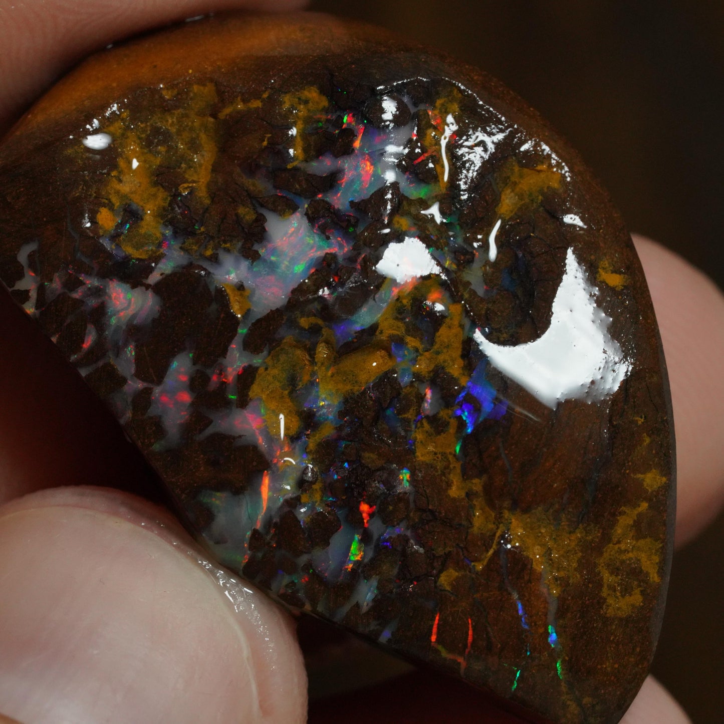 Boulder Opal Rub