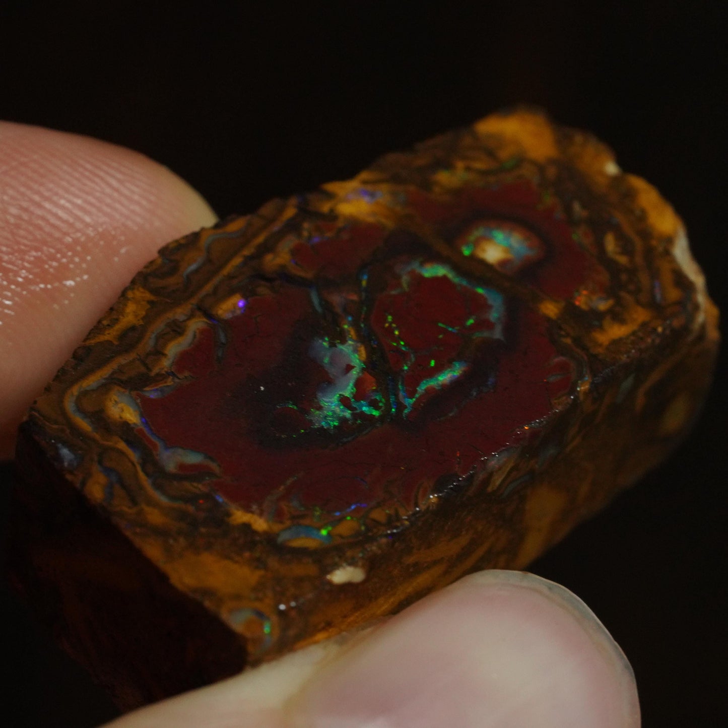 Boulder Opal Slab