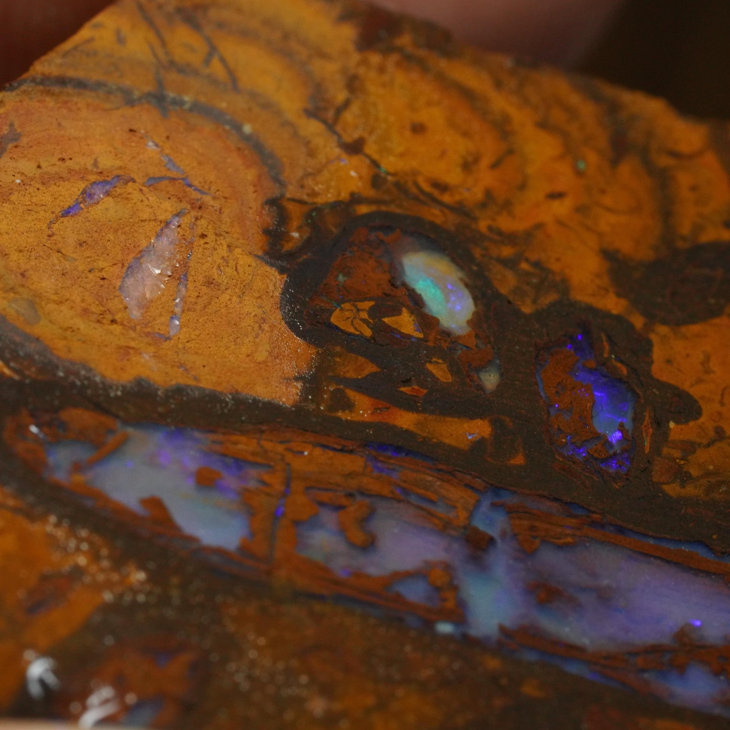 Boulder Opal Slab