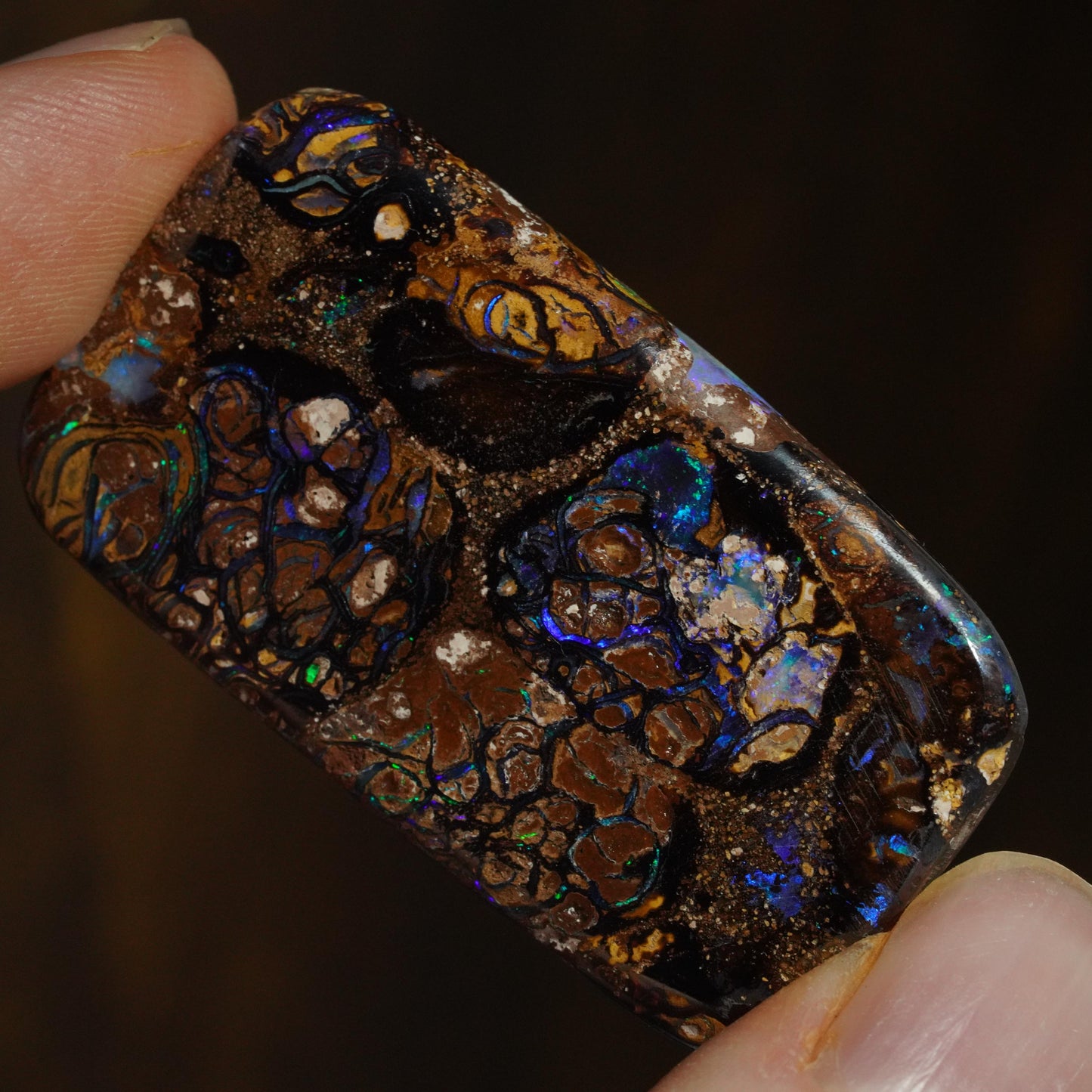 Boulder Opal Cut Stone