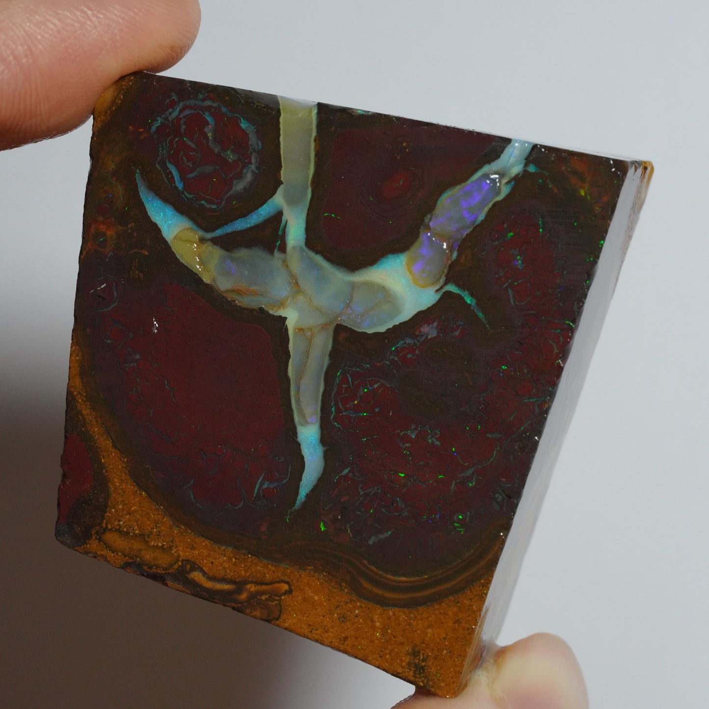 Boulder Opal Slab