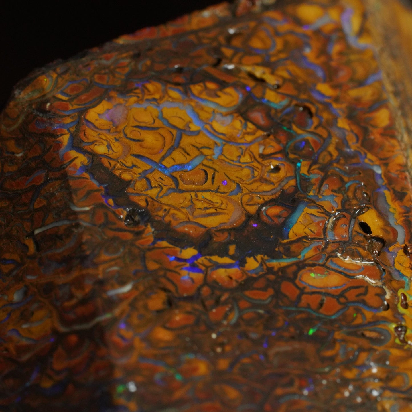 Boulder Opal Slab