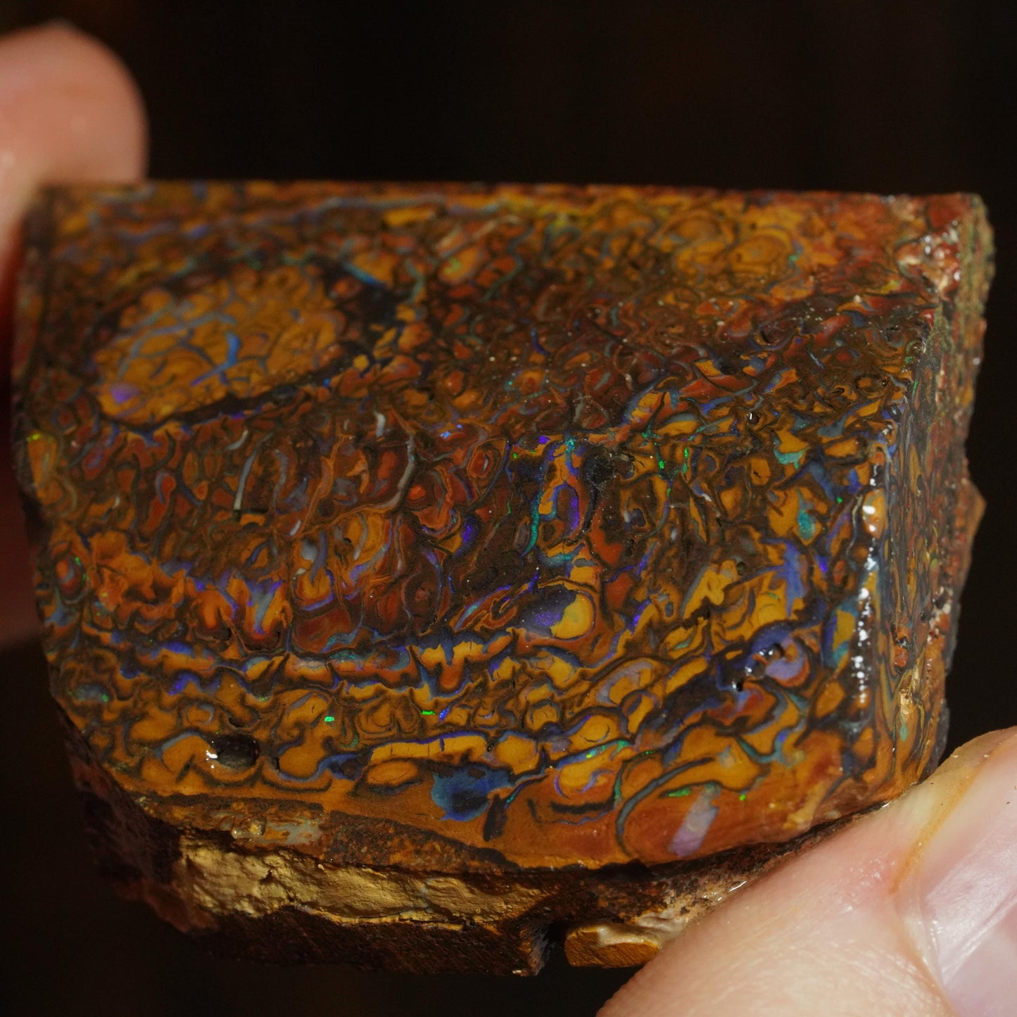 Boulder Opal Slab