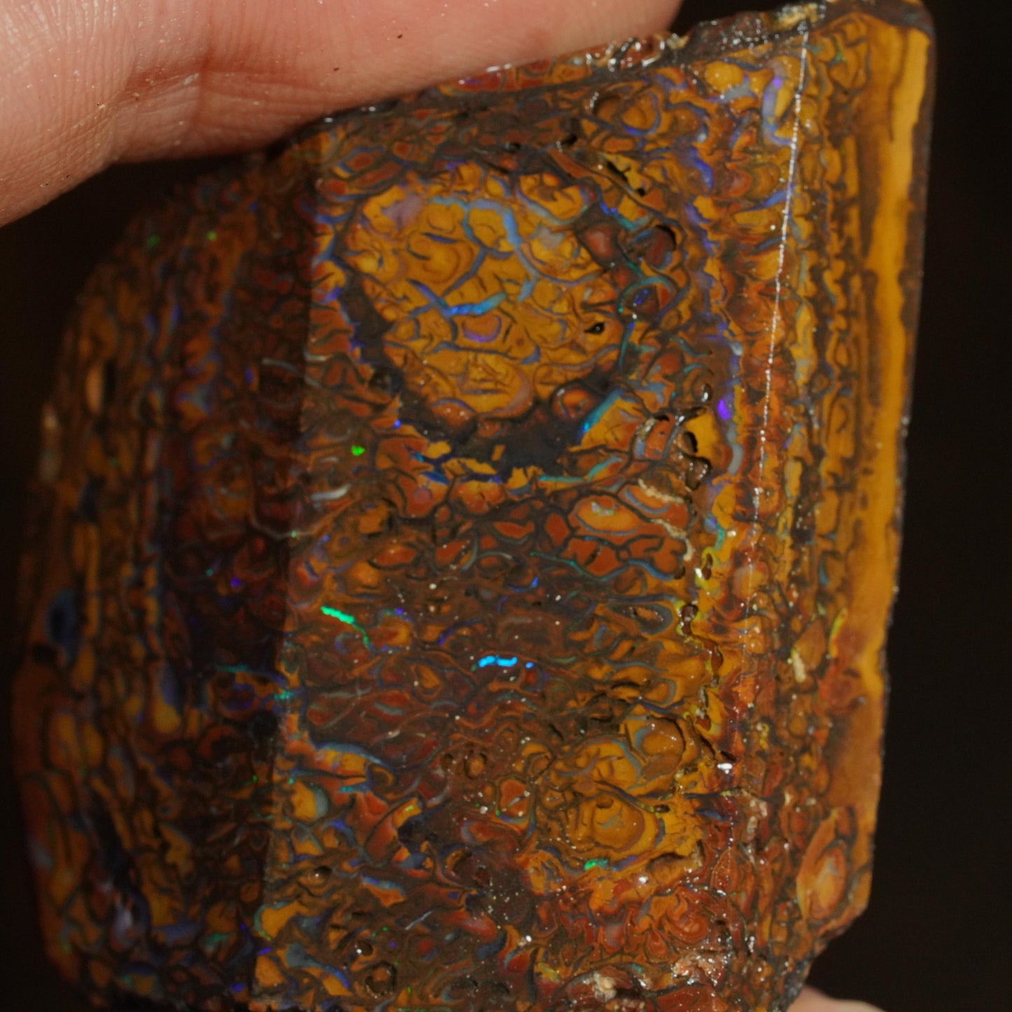Boulder Opal Slab