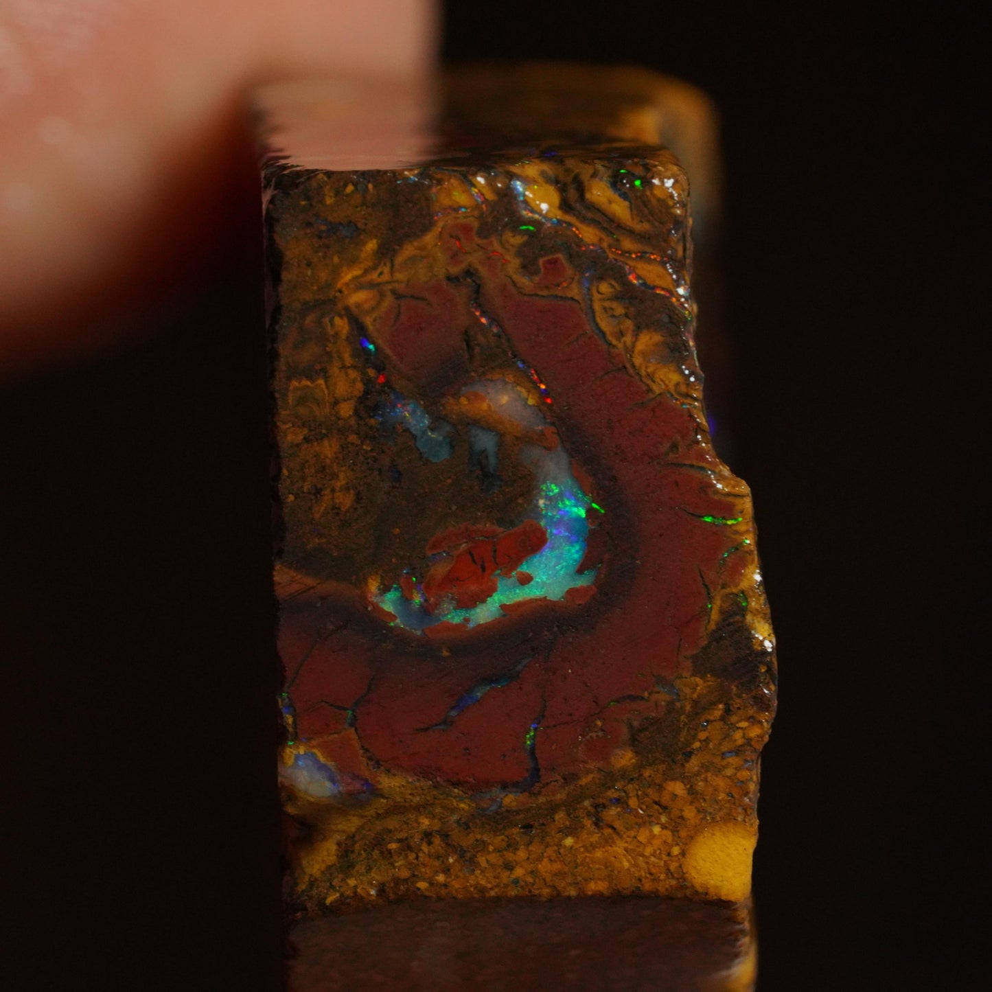 Boulder Opal Slab