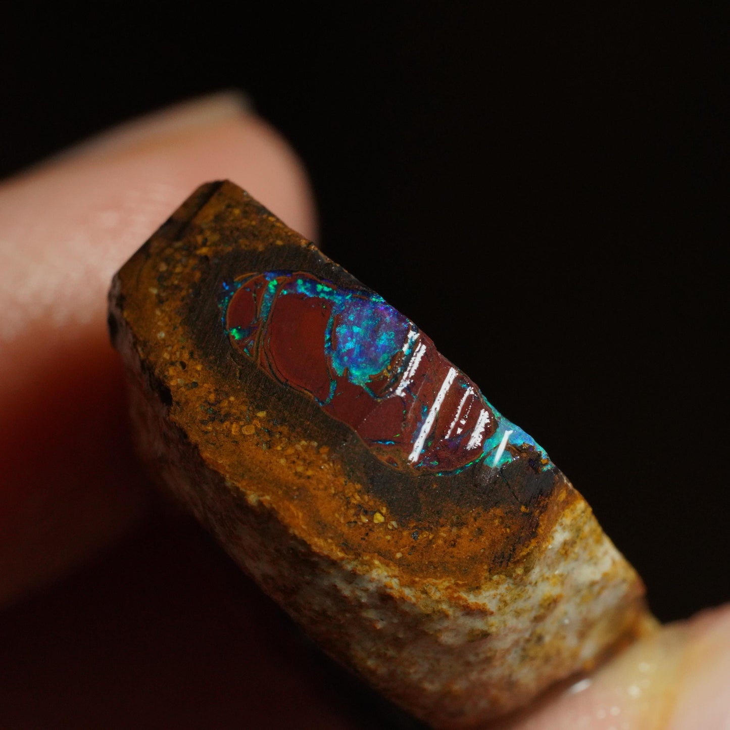 Boulder Opal Slab