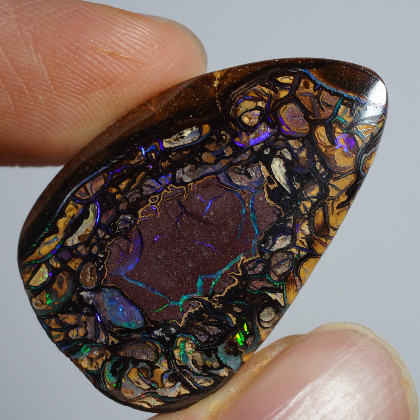 Boulder Opal Cut Stone