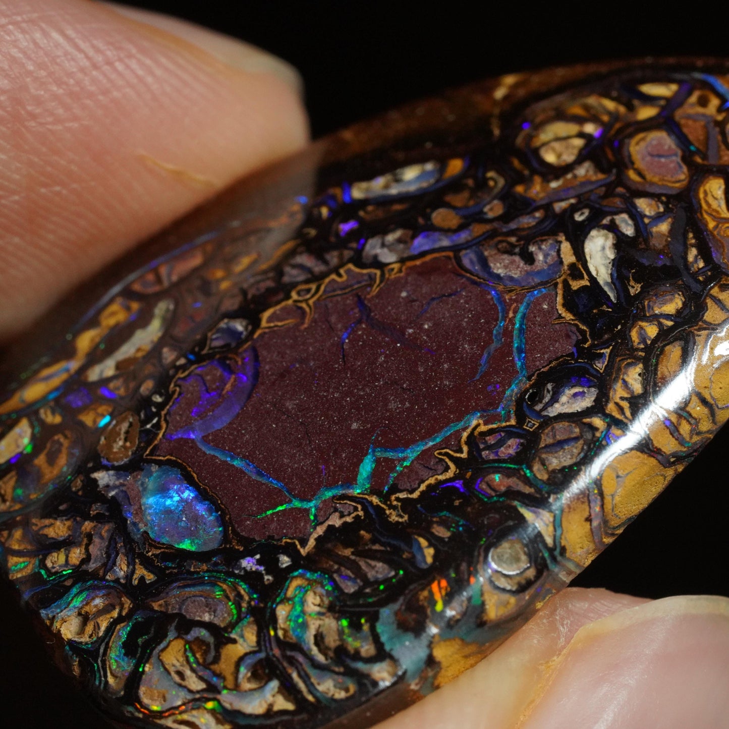 Boulder Opal Cut Stone