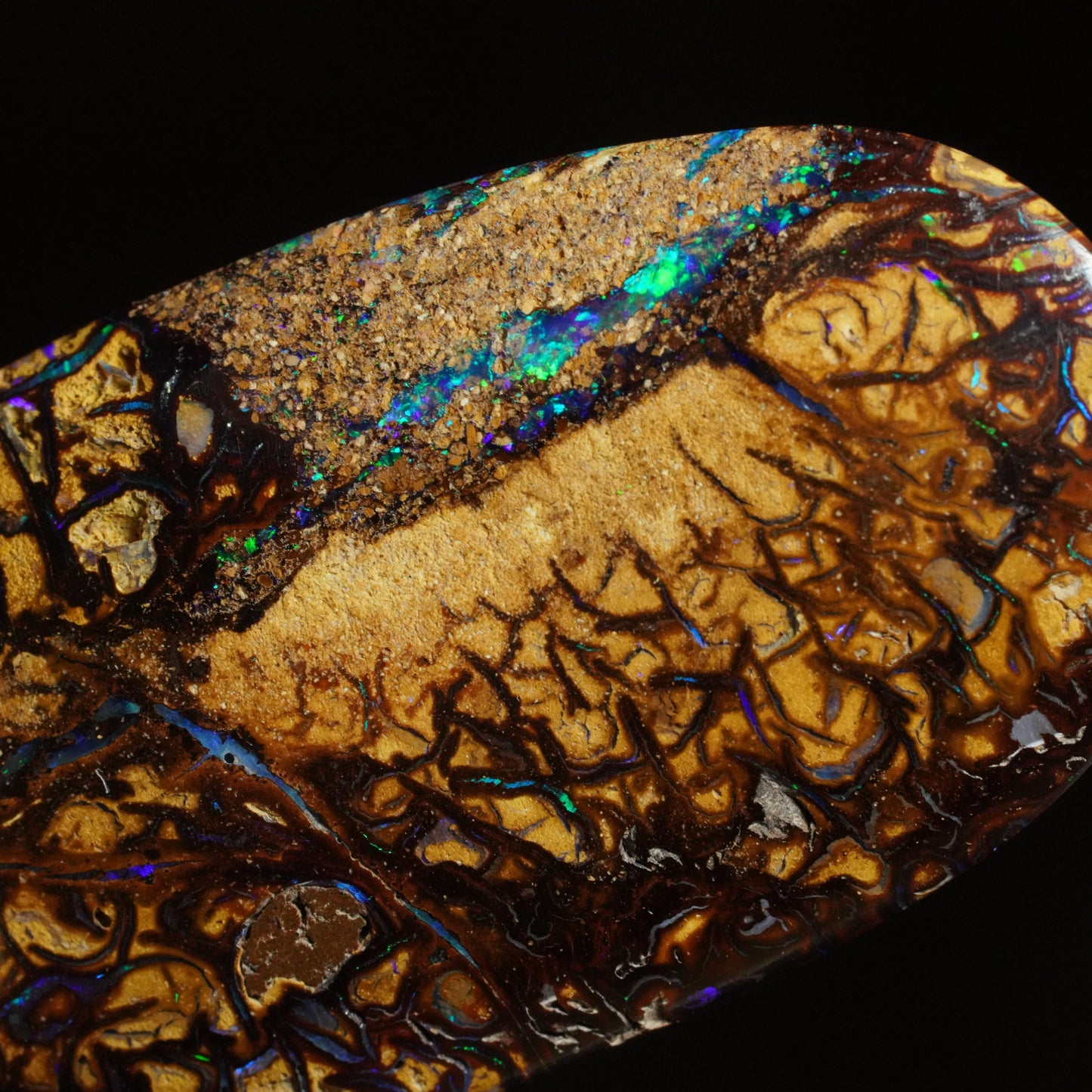 Boulder Opal Cut Stone