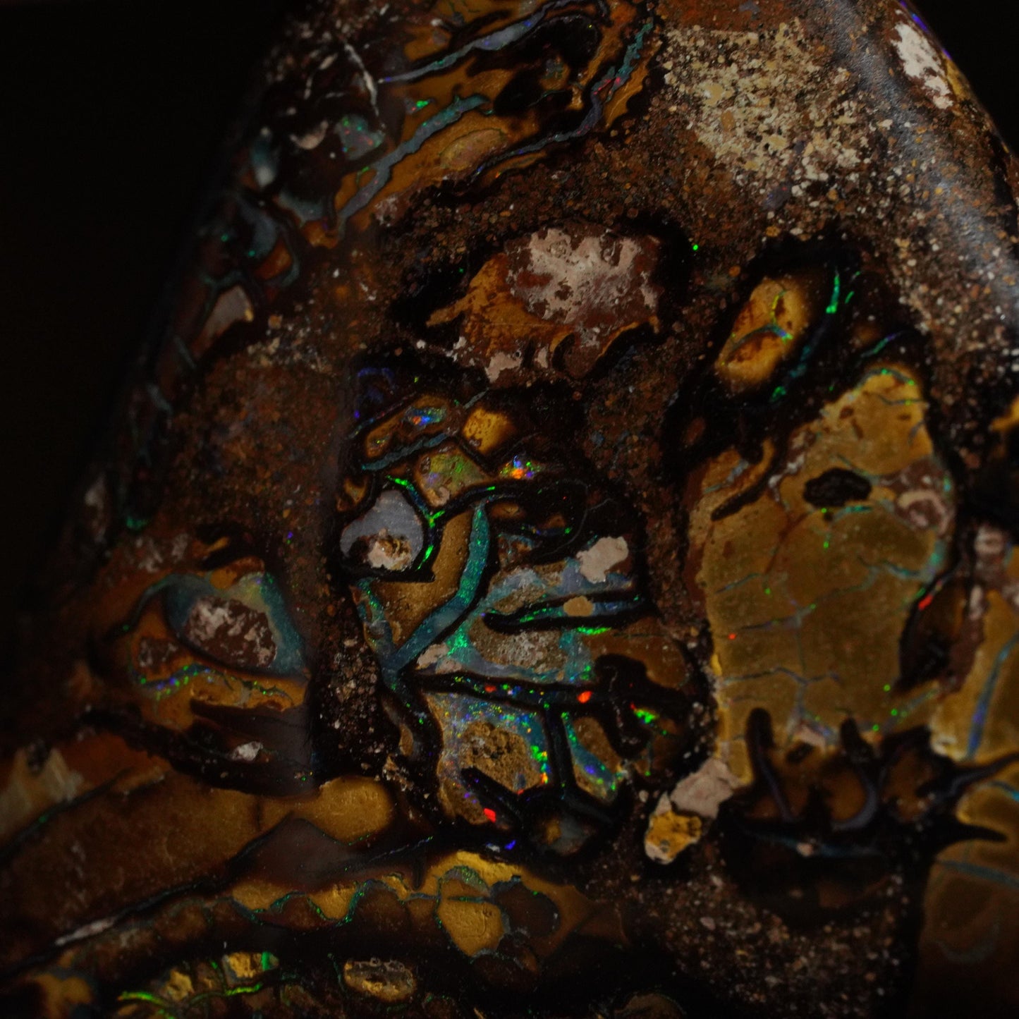 Boulder Opal Cut Stone