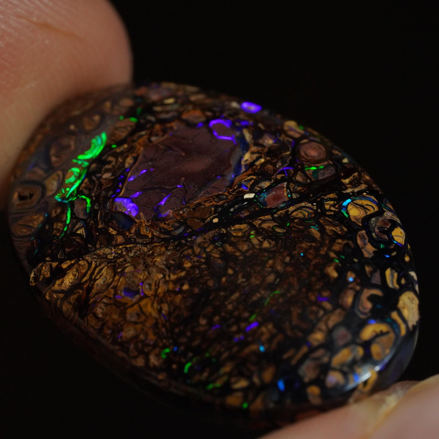 Boulder Opal Cut Stone