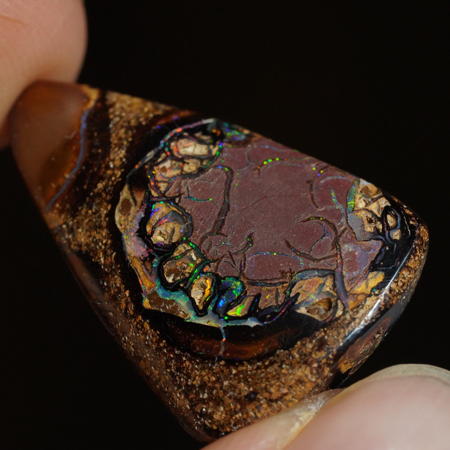 Boulder Opal Cut Stone