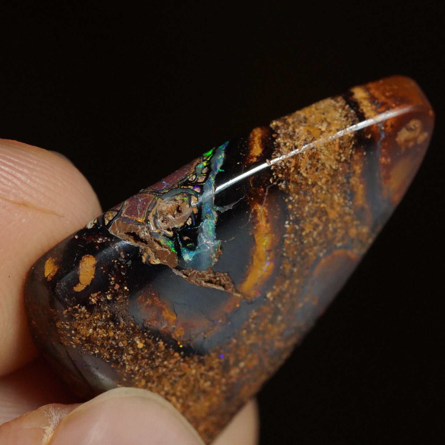 Boulder Opal Cut Stone