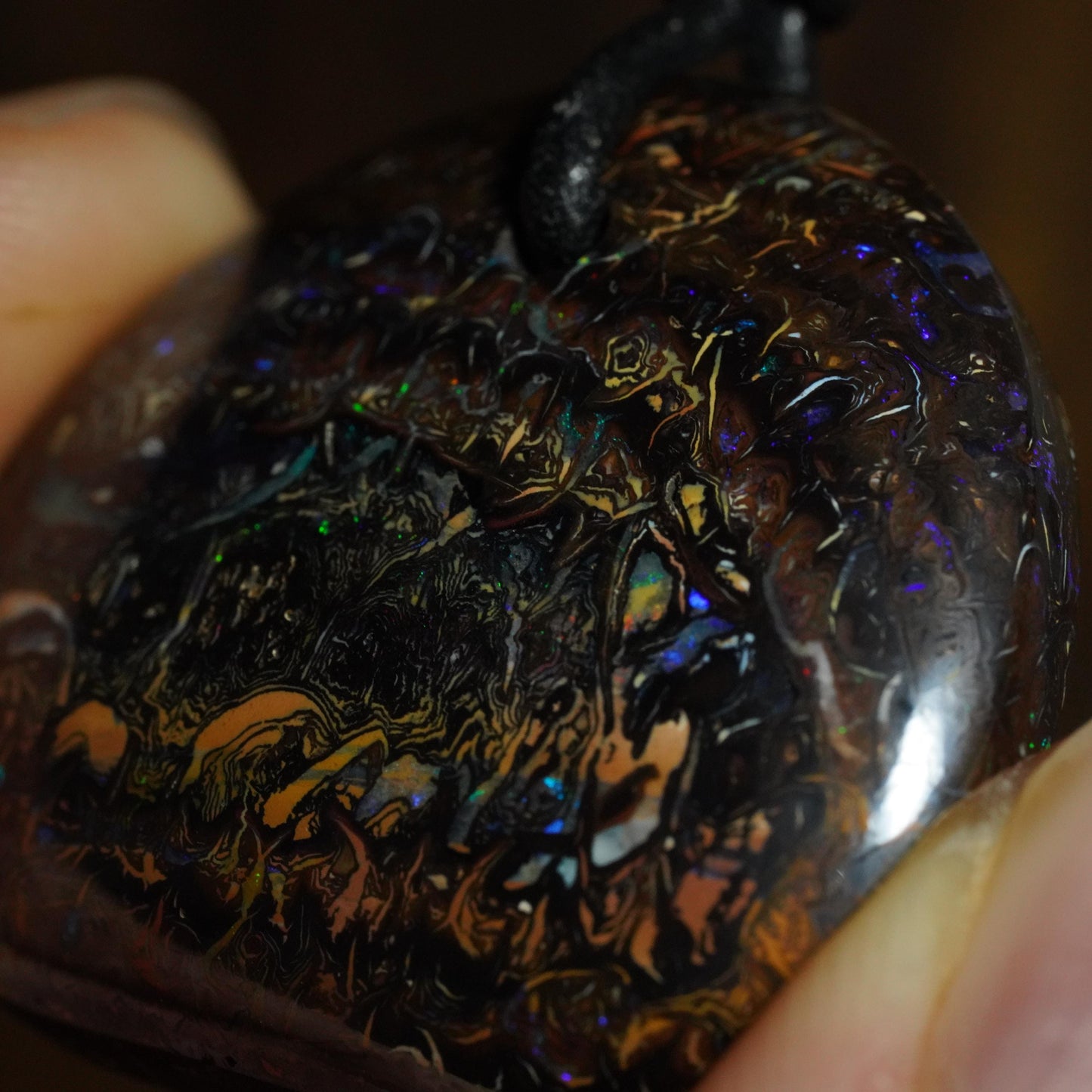 Boulder Opal Pendant