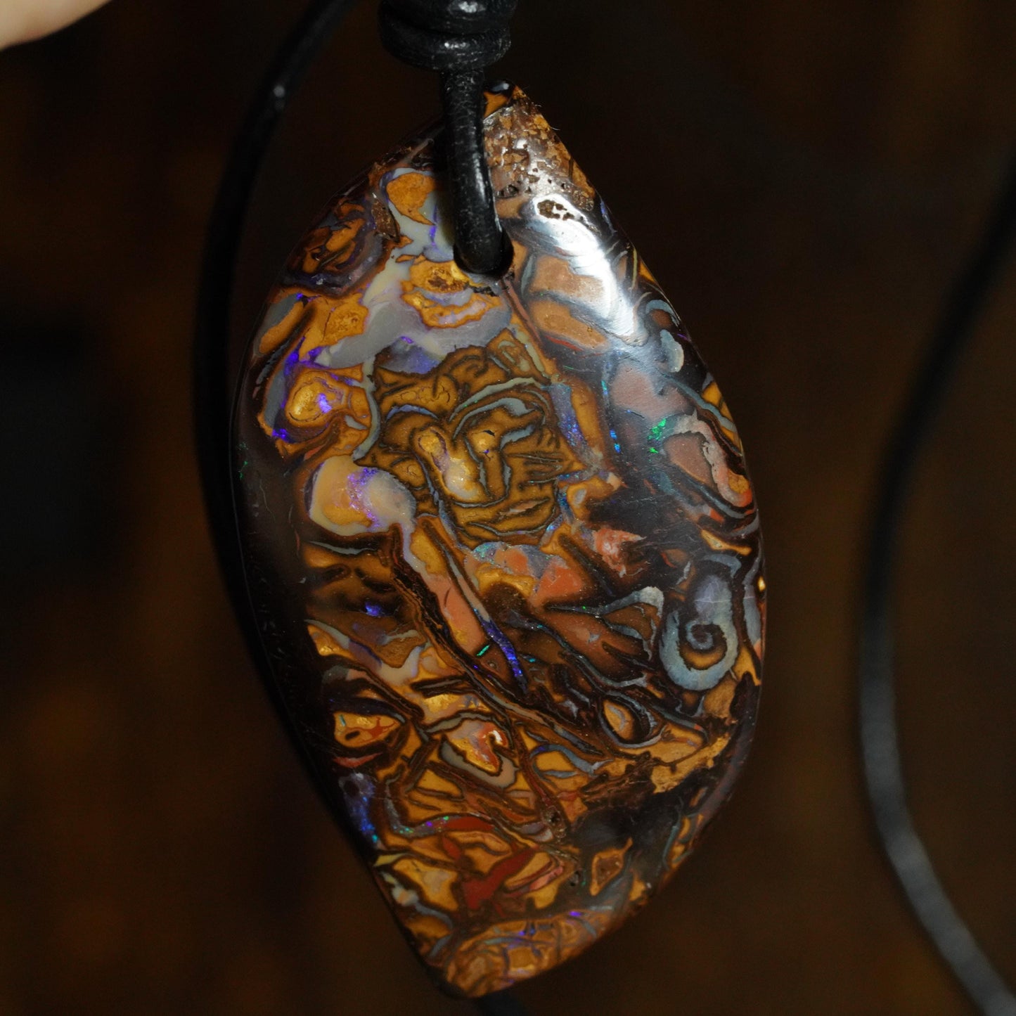 Boulder Opal Pendant