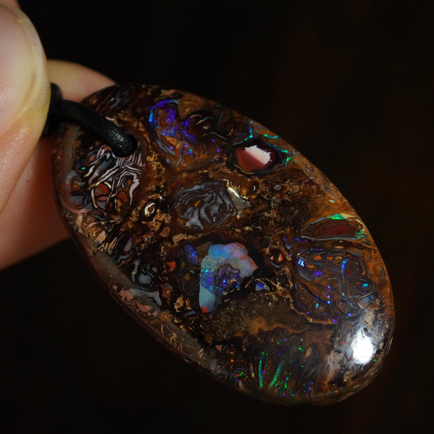 Boulder Opal Pendant