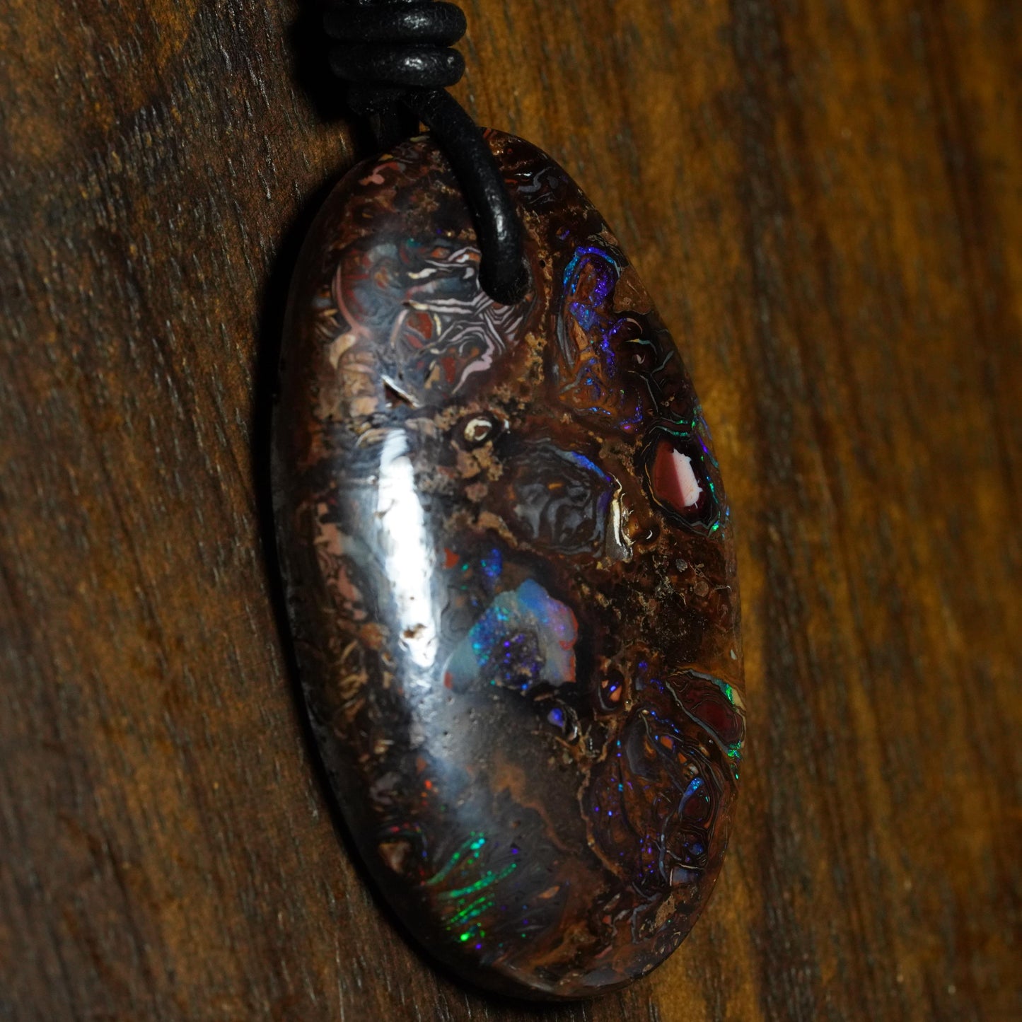 Boulder Opal Pendant