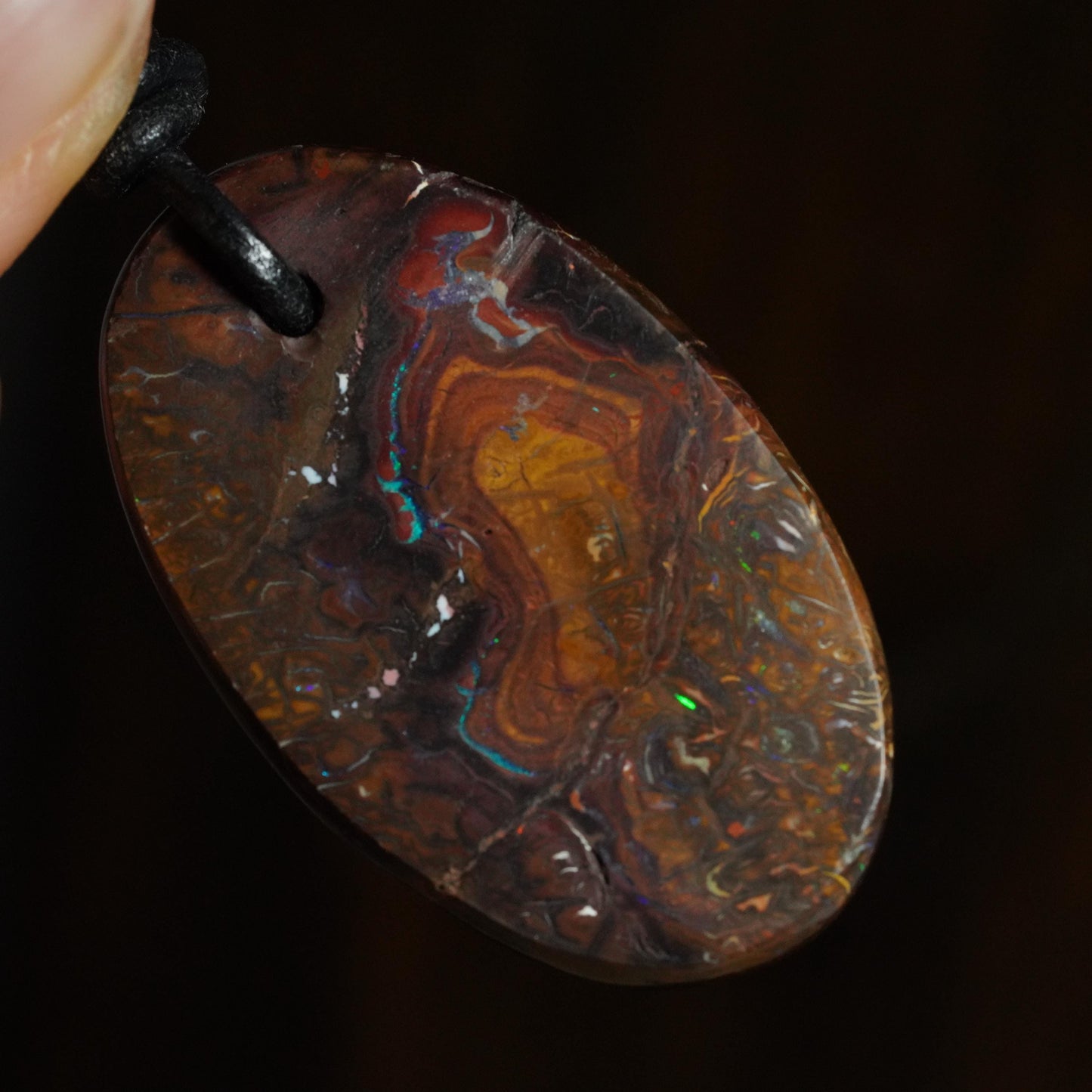 Boulder Opal Pendant