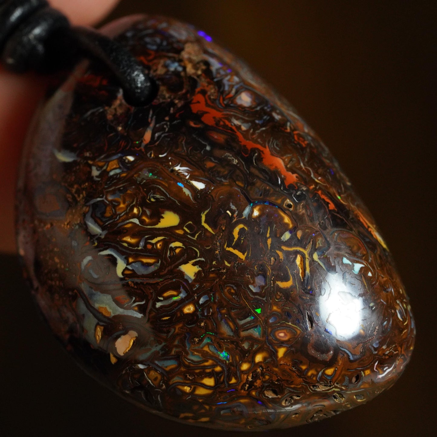 Boulder Opal Pendant