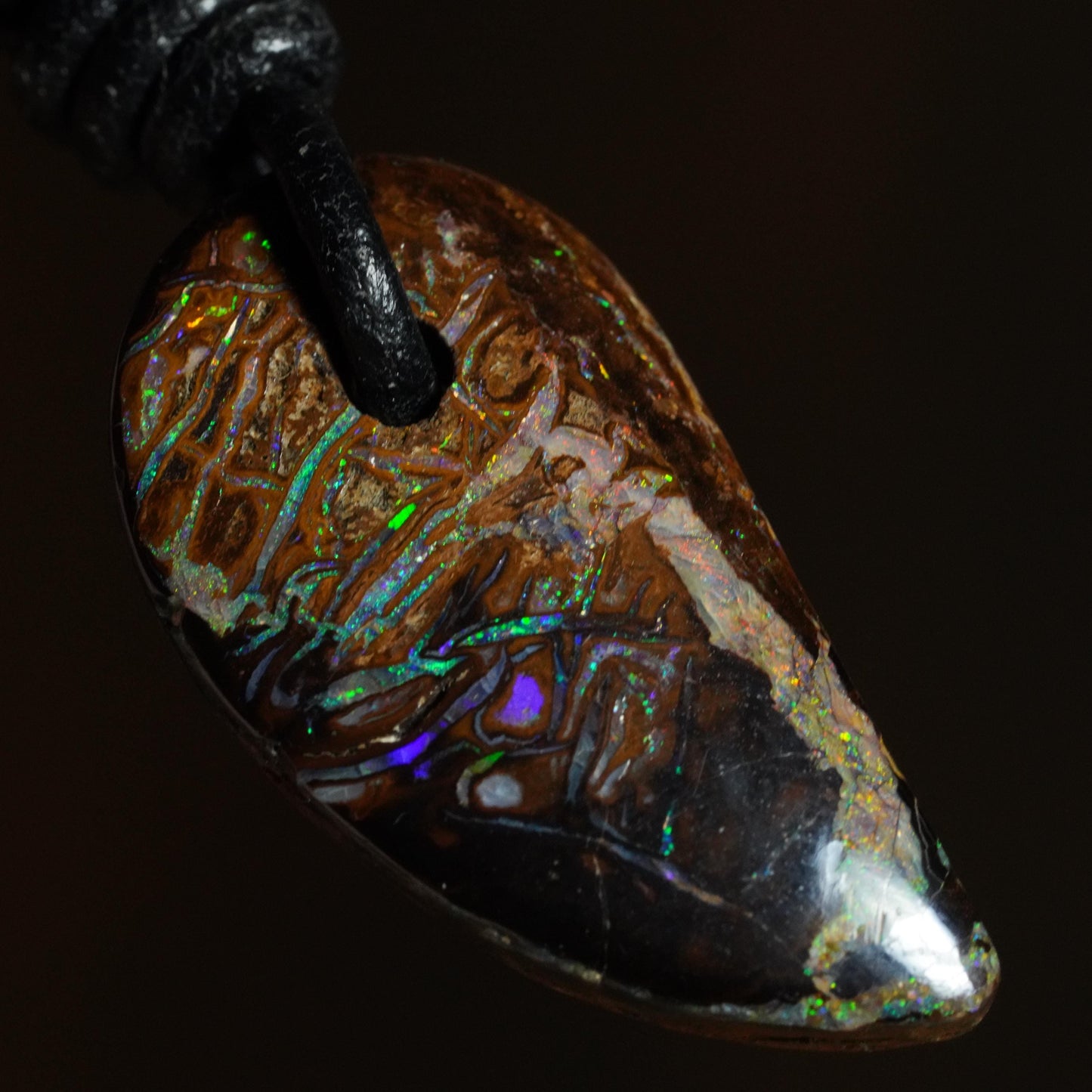 Boulder Opal Pendant