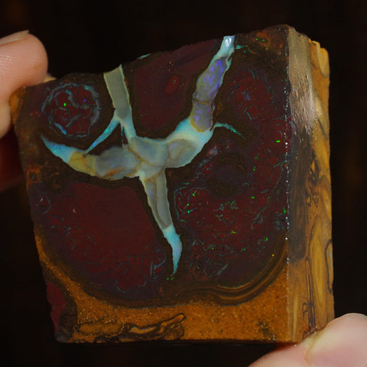 Boulder Opal Slab