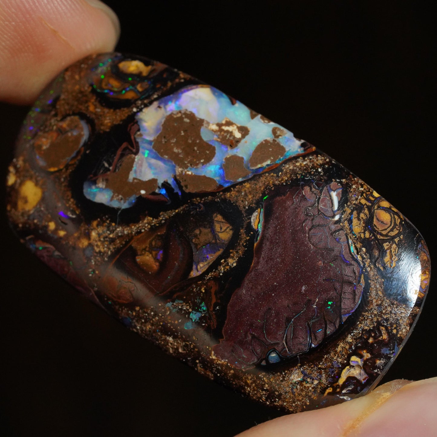 Boulder Opal Cut Stone