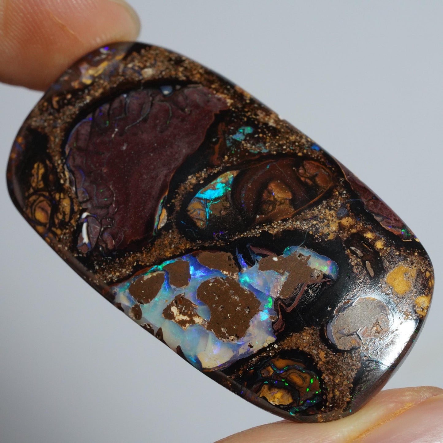 Boulder Opal Cut Stone
