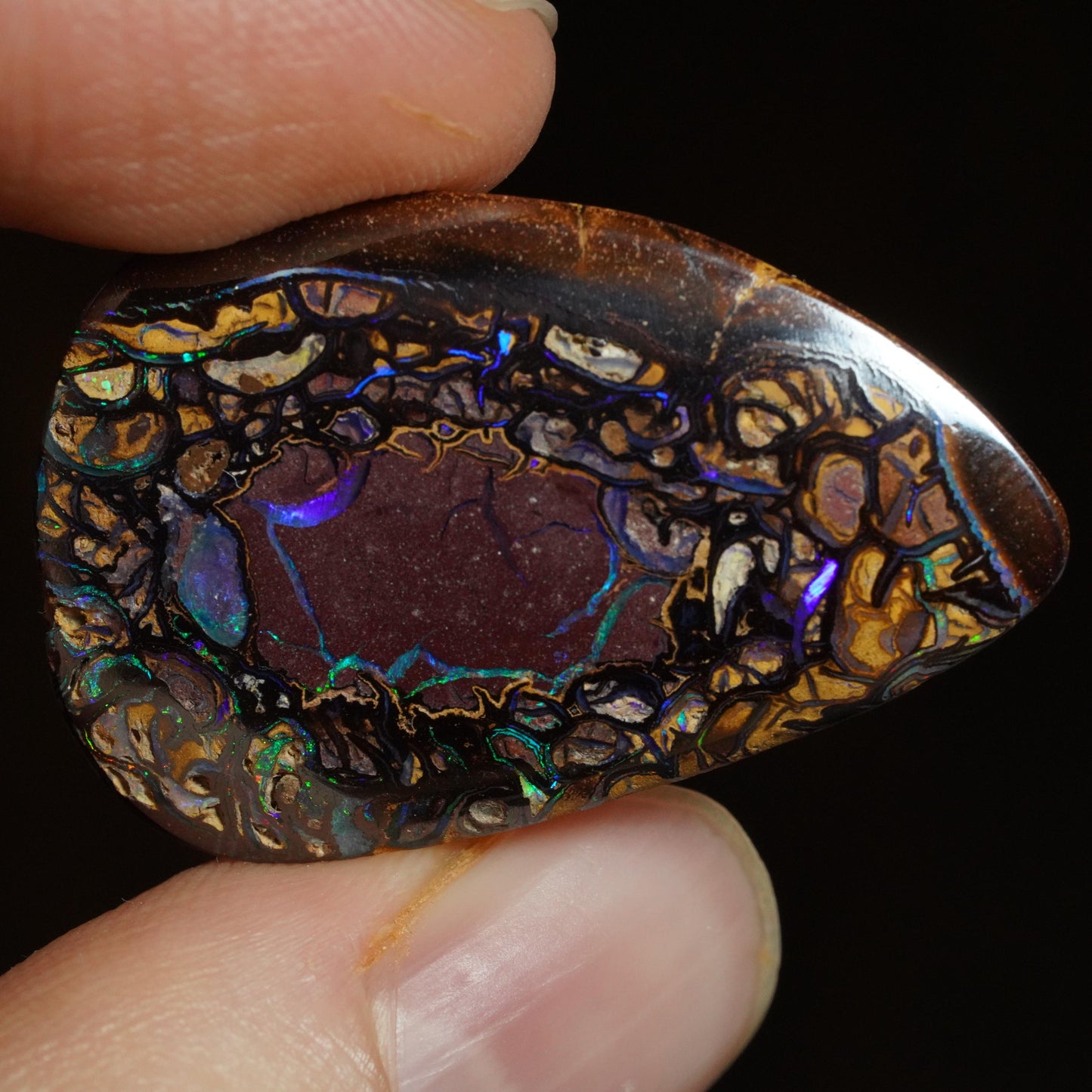 Boulder Opal Cut Stone