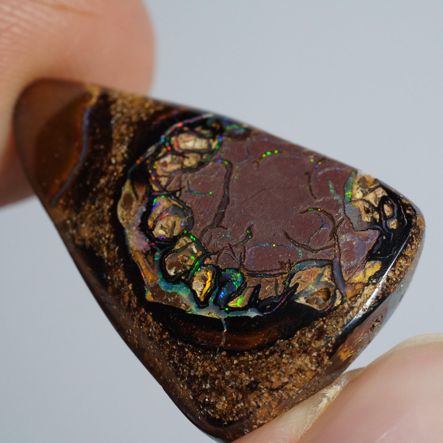Boulder Opal Cut Stone