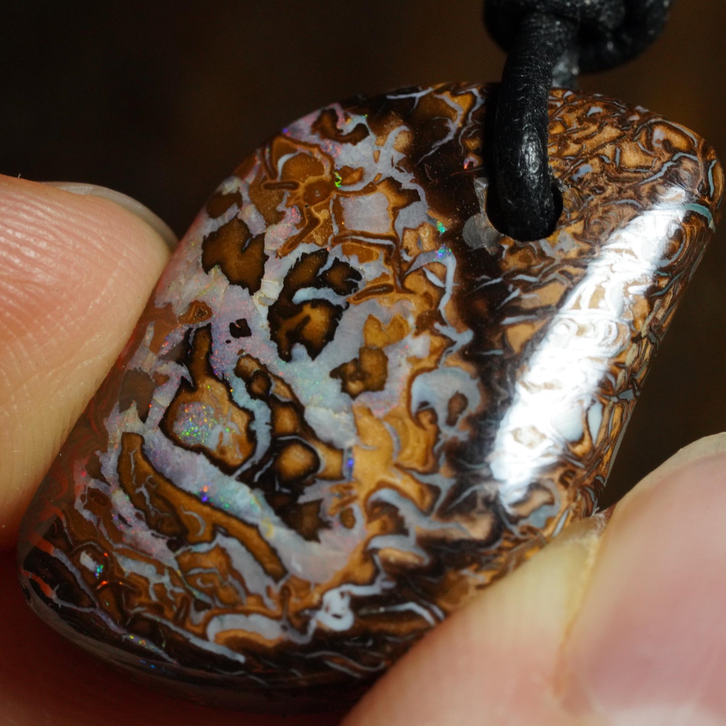 Boulder Opal Pendant