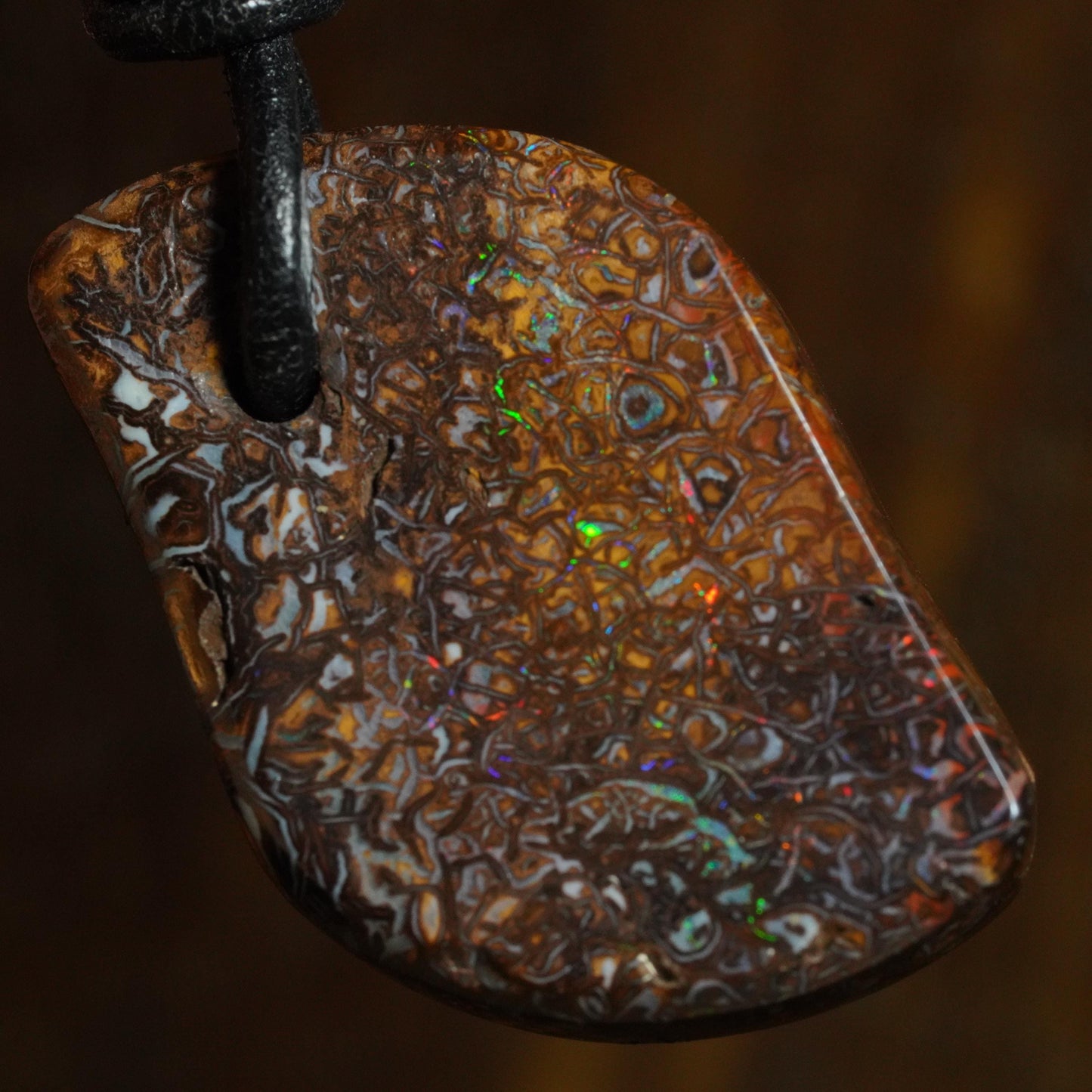 Boulder Opal Pendant