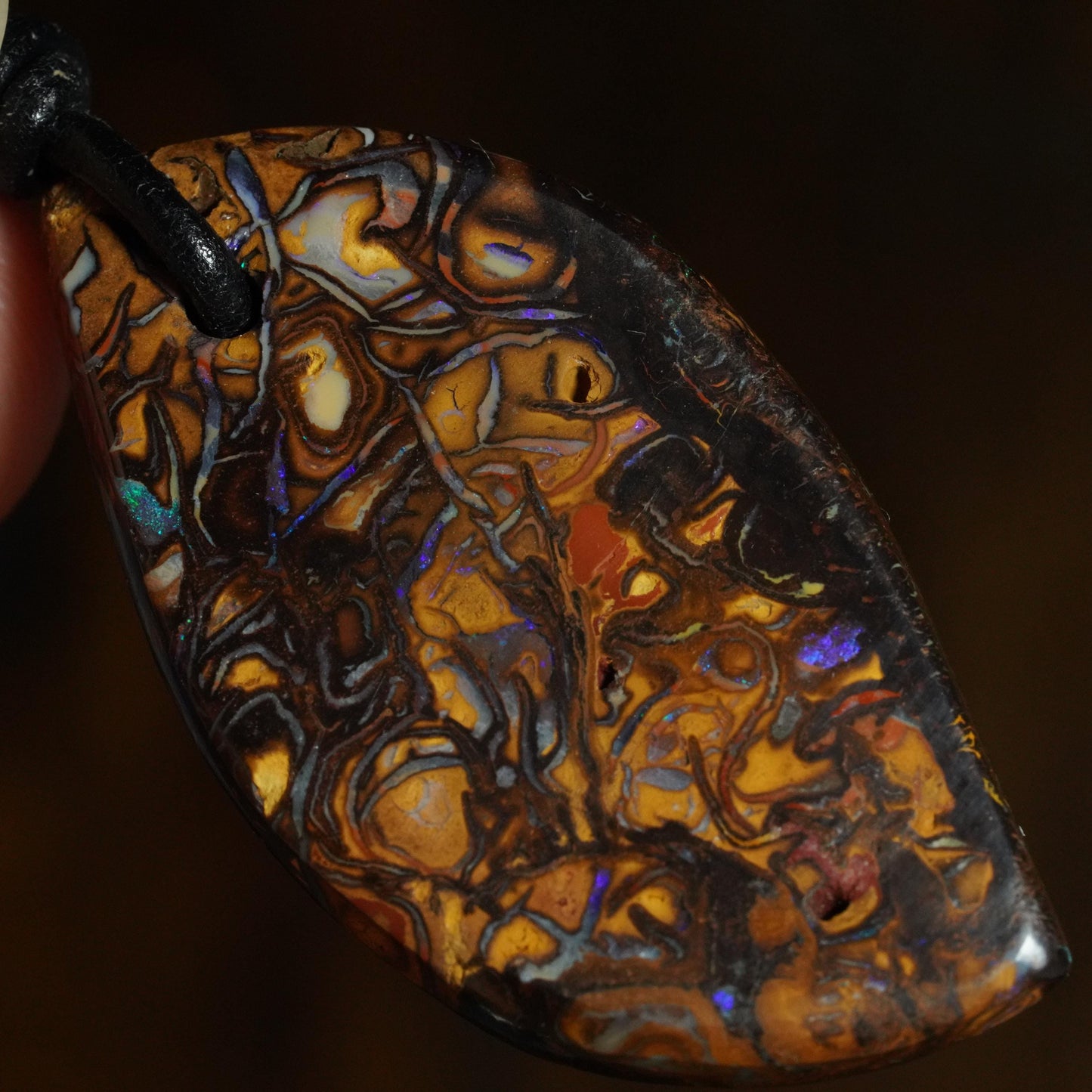 Boulder Opal Pendant