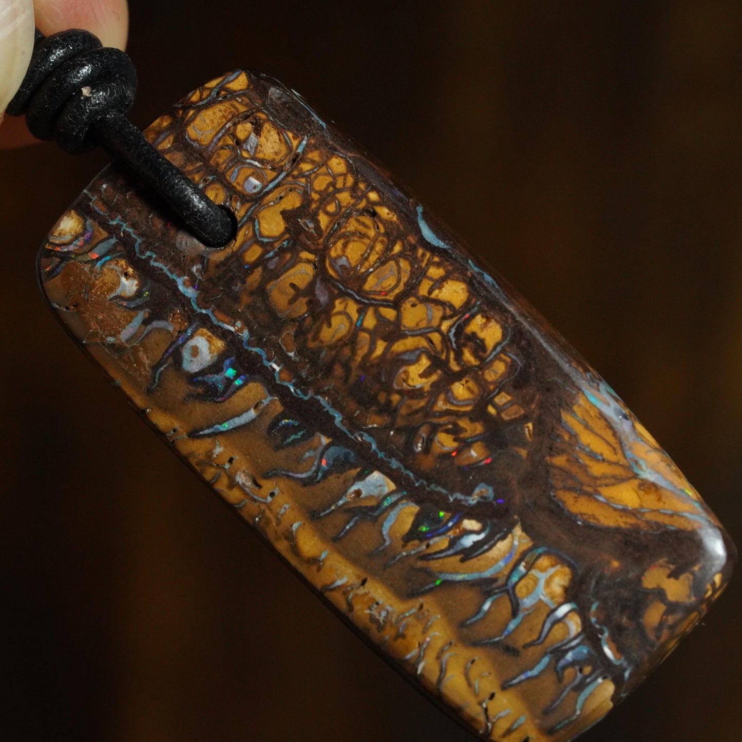 Boulder Opal Pendant