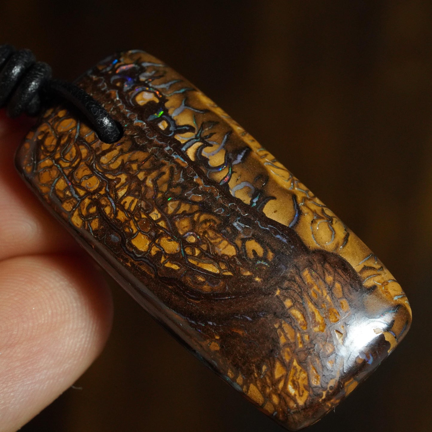 Boulder Opal Pendant