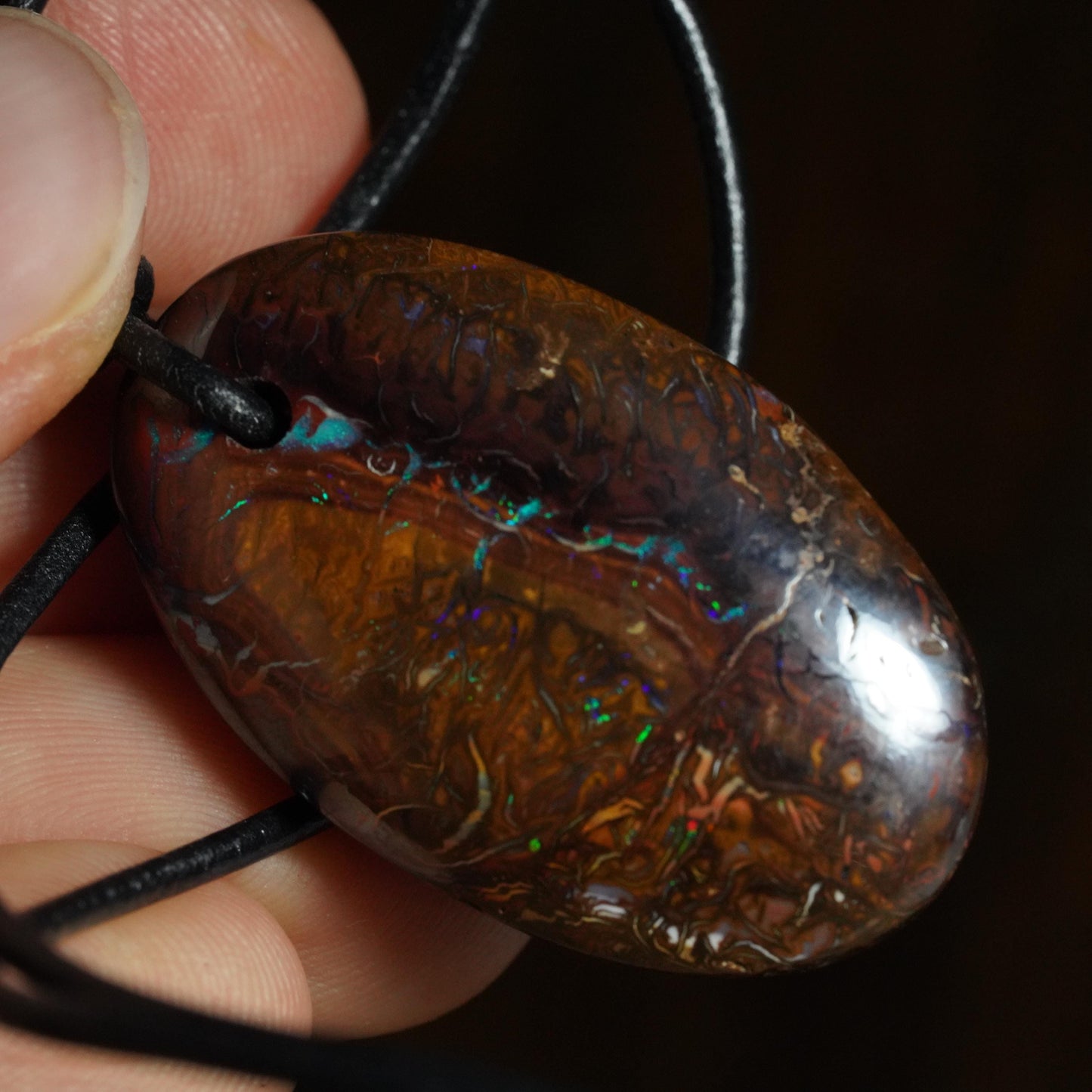 Boulder Opal Pendant