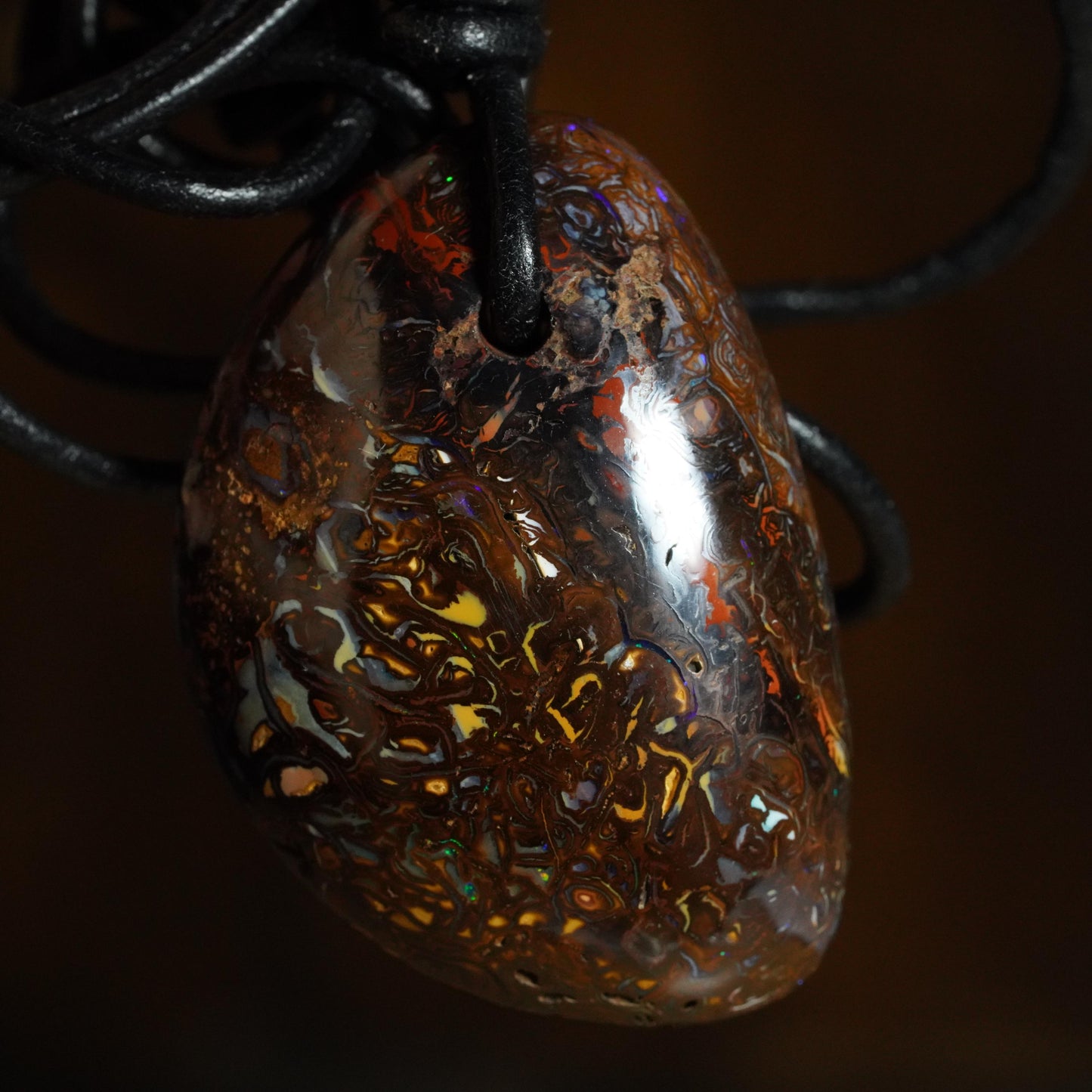 Boulder Opal Pendant