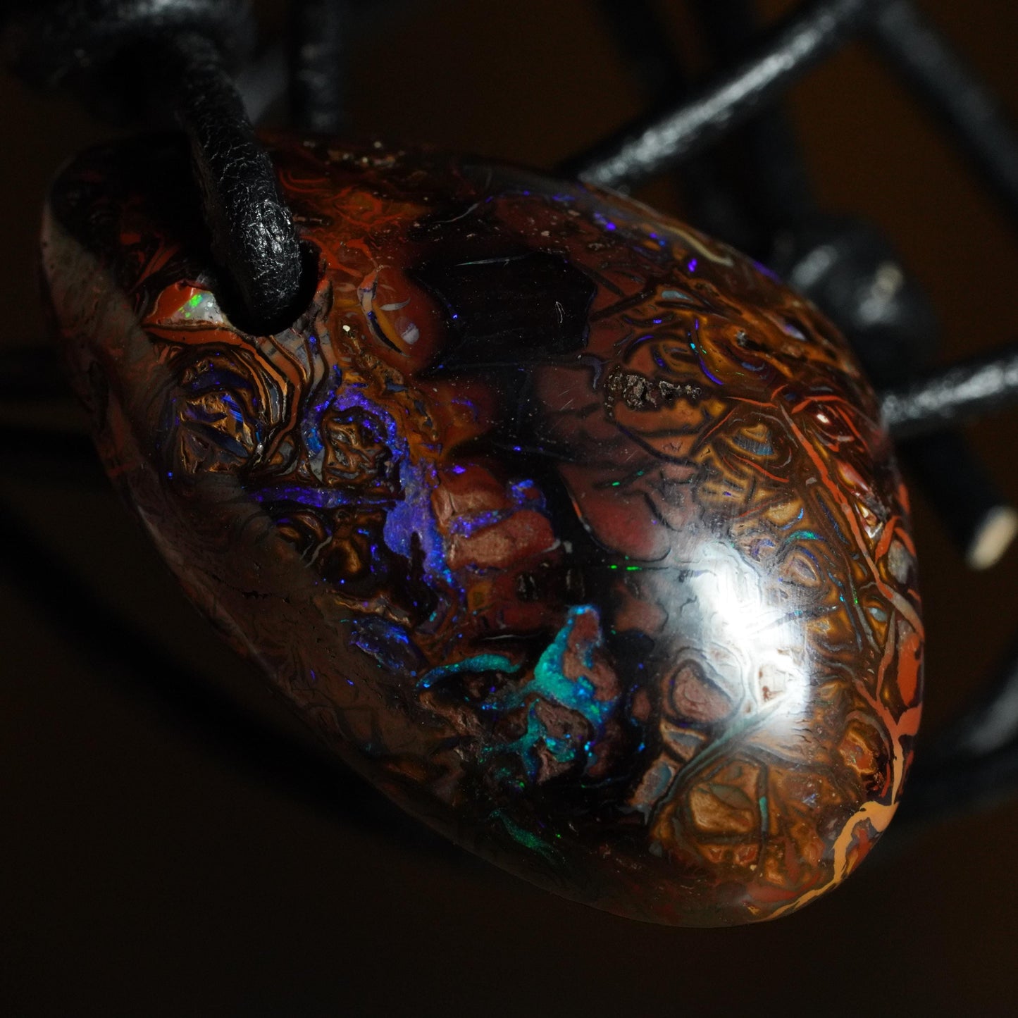 Boulder Opal Pendant