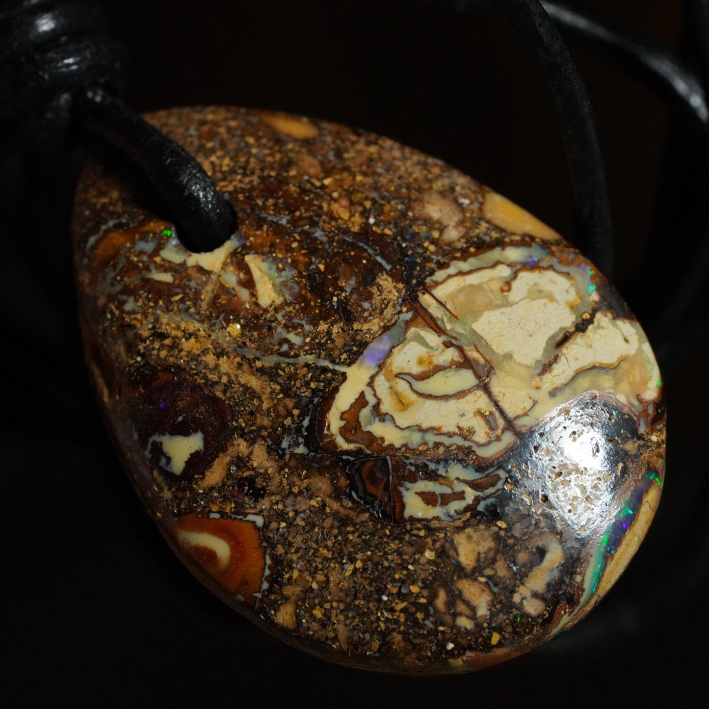 Boulder Opal Pendant