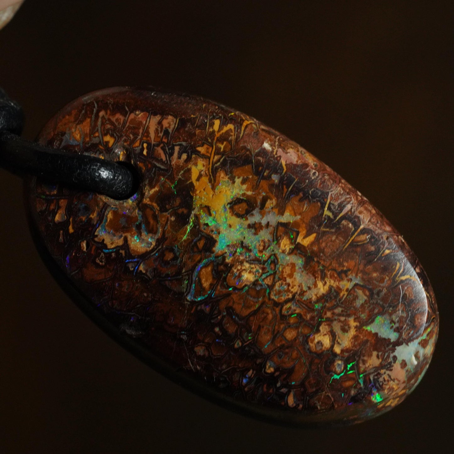 Boulder Opal Pendant
