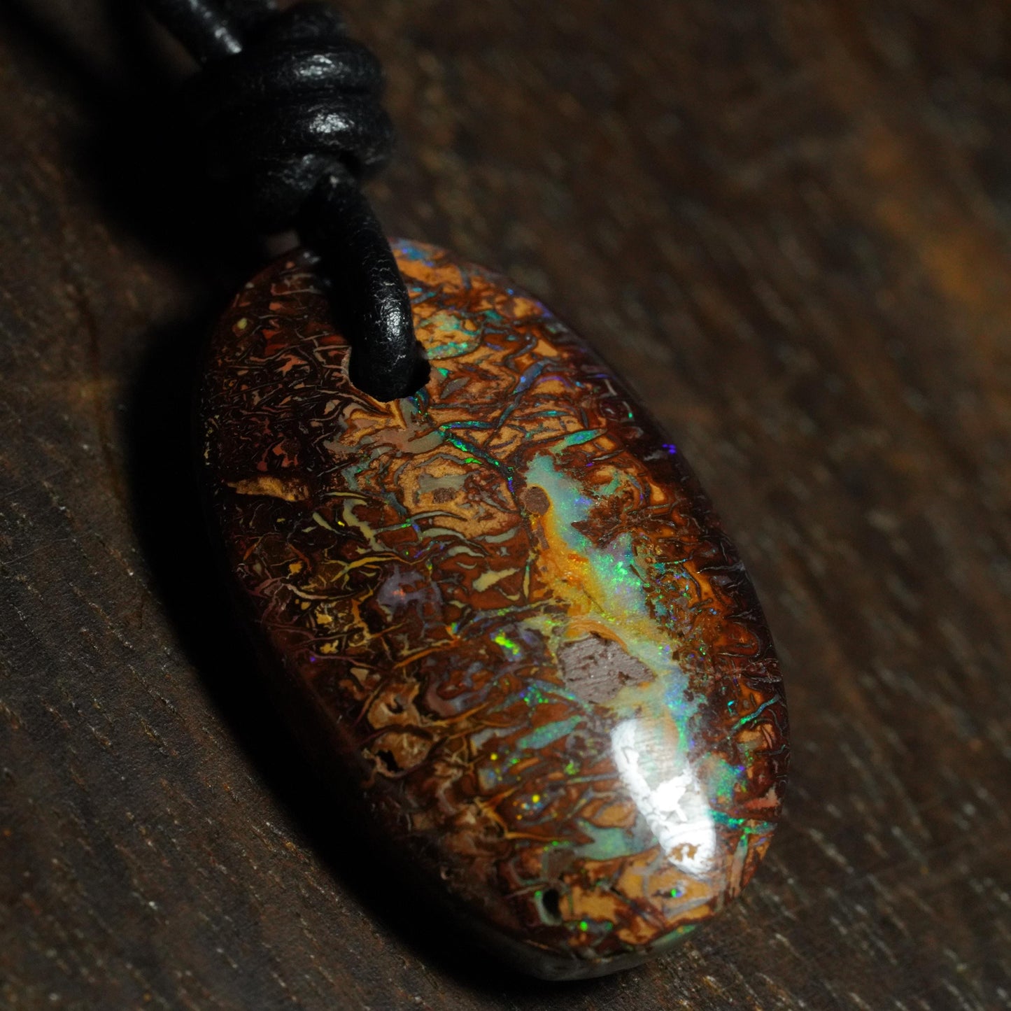 Boulder Opal Pendant