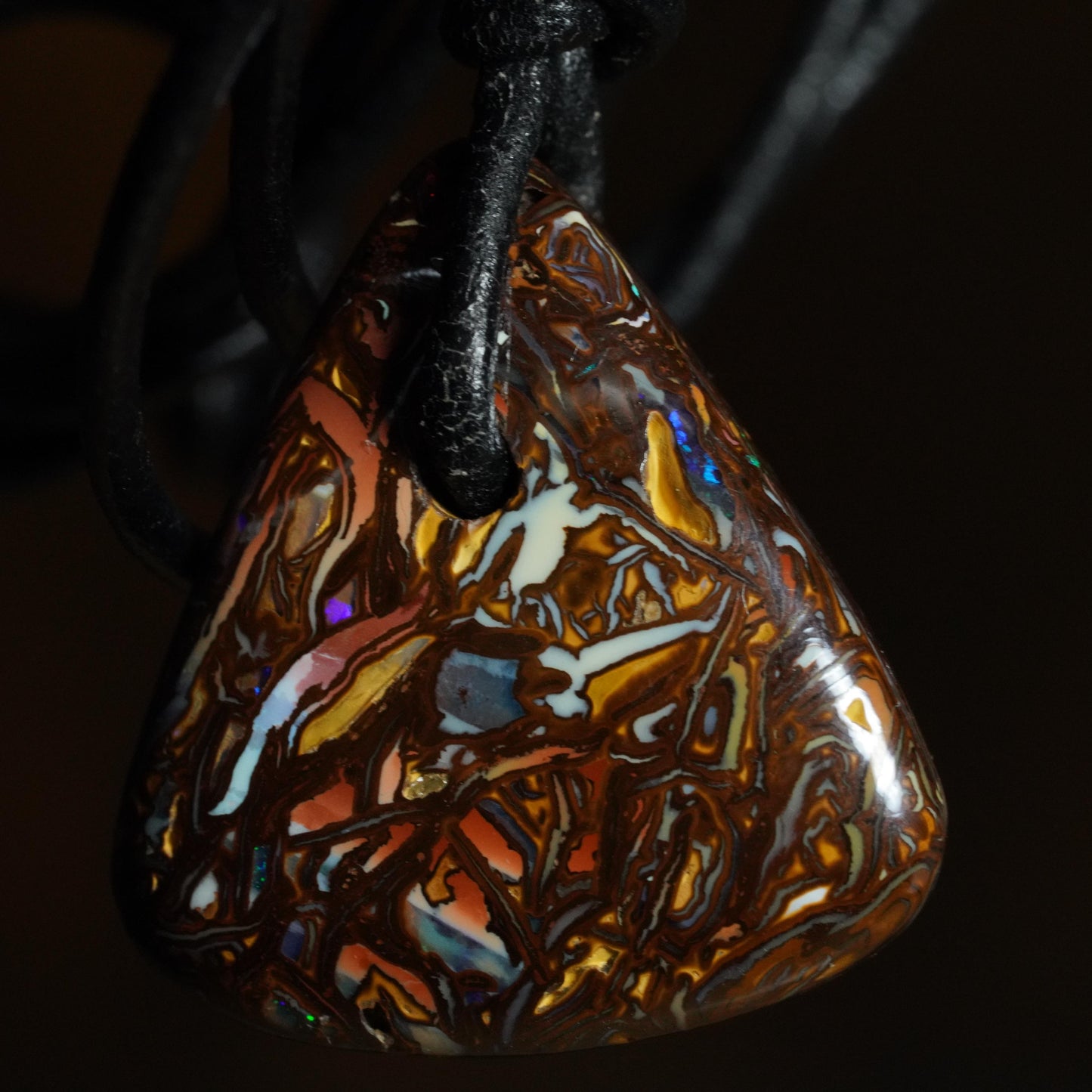 Boulder Opal Pendant